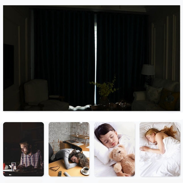 Světle růžový termo zatemňovací závěs