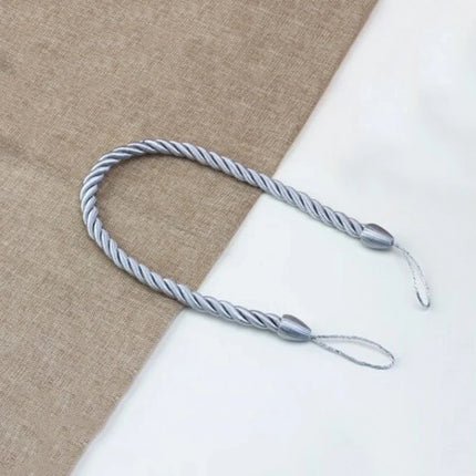 Dekorační provazový úvaz na závěsy