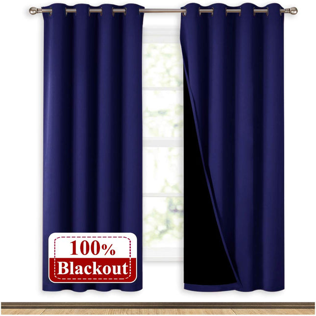 Fialový 100% zatemňovací závěs