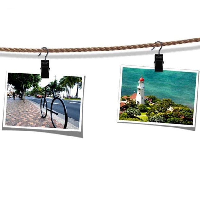 Háčky na záclony s bílým skřipcem