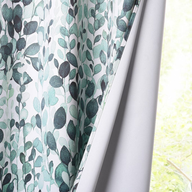 Venkovní závěs se vzorem listů