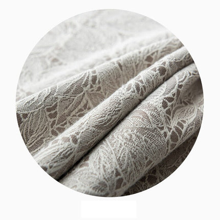 Krémově bílý zatemňovací závěs s damaškem