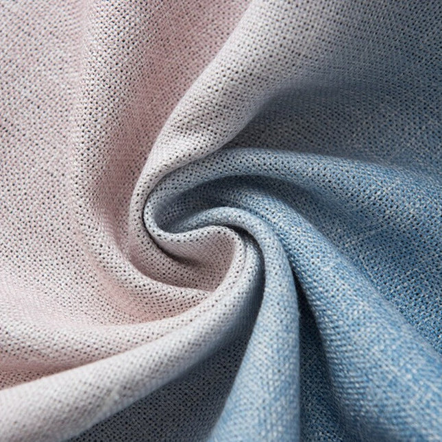 Moderní závěs s barevným přechodem