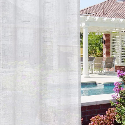 Texturovaný venkovní závěs na balkon