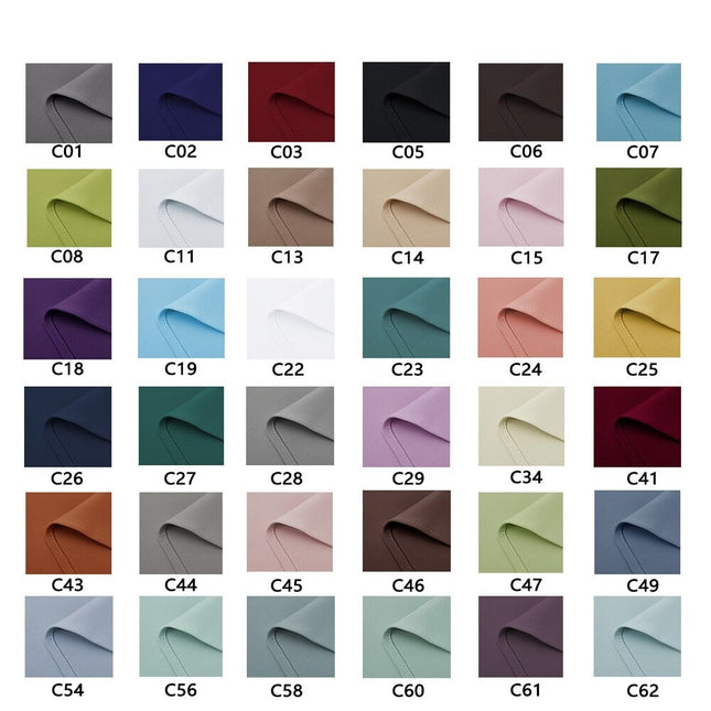 Sada zatemňovacích závěsů s volánem