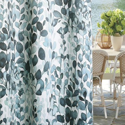 Venkovní závěs se vzorem listů