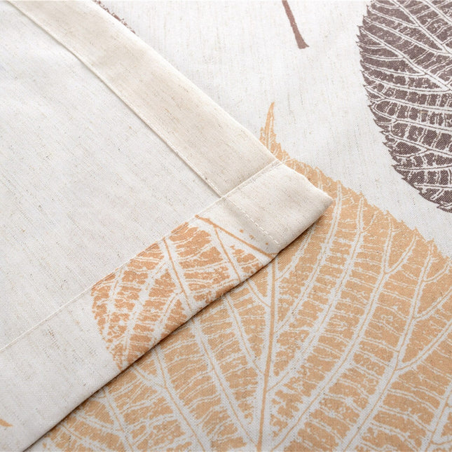 Dekorační závěs s velkými podzimními listy