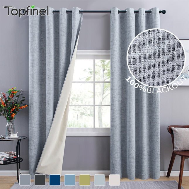 Bílý texturovaný zatemňovací závěs