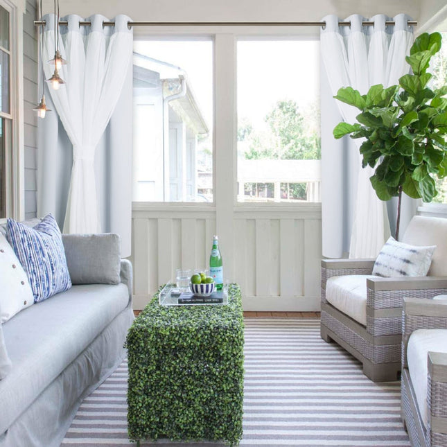 Odolný venkovní závěs na balkon