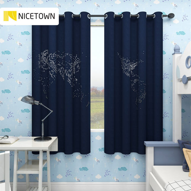 Jednobarevný šedý zatemňovací závěs Viken