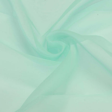 Jednoduchá hladká bílá voálová záclona