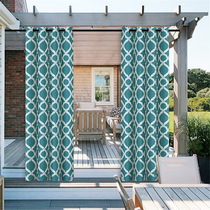 Venkovní závěs s marockým geometrickým vzorem