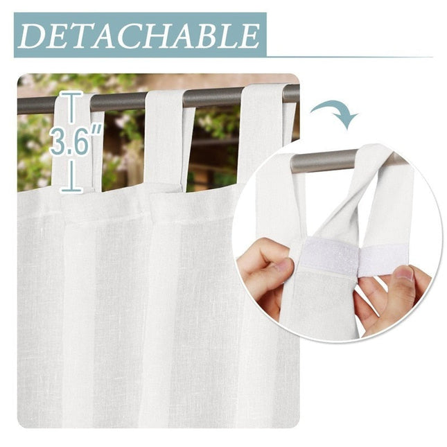 Texturovaný venkovní závěs na balkon