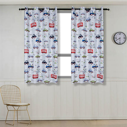 Dětský zatemňovací závěs s auty