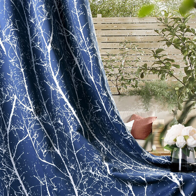 Venkovní závěs s moderním vzorem větví