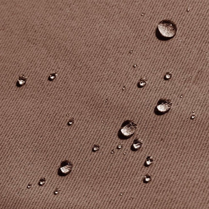 Hnědý venkovní závěs na zakrytí verandy