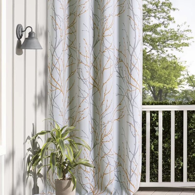 Venkovní závěs se vzorem větví