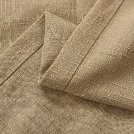 Texturovaný závěs s kovovými oky