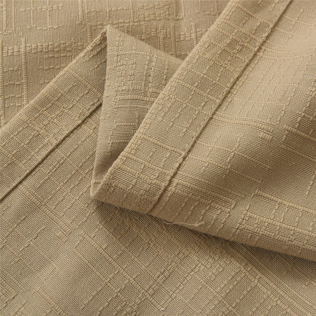 Texturovaný závěs s kovovými oky