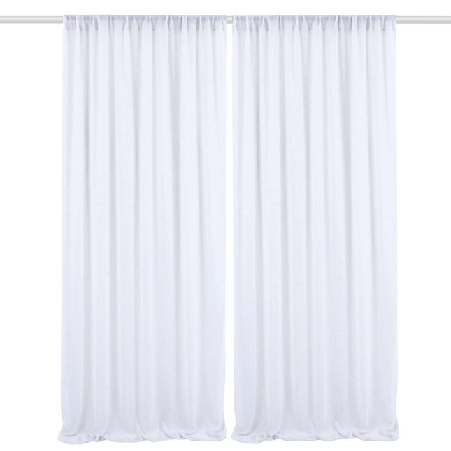 Lehká voálová záclona na svatební oblouk