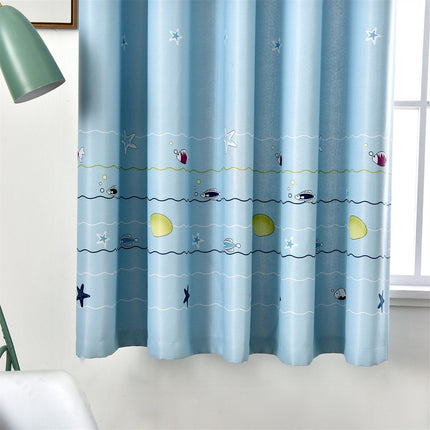 Dětský závěs s motivem rybiček