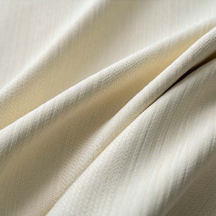 Jednobarevný lněný závěs do obýváku