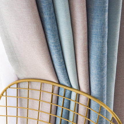 Moderní závěs s barevným přechodem