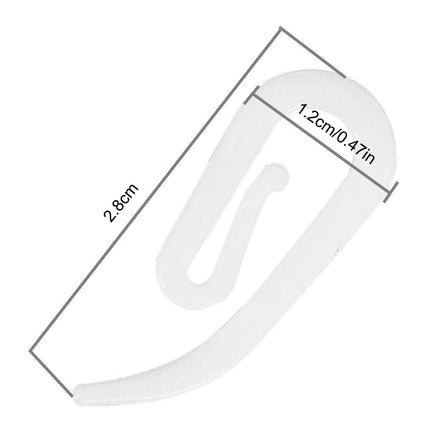 Plastové háčky do garnýžové kolejnice