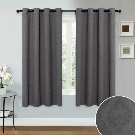 Zatemňovací závěs s reliéfním vzorem