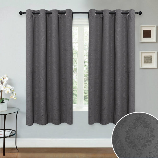 Zatemňovací závěs s reliéfním vzorem