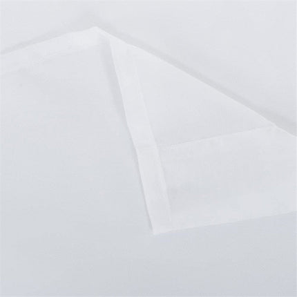 Bílý průsvitný venkovní závěs voděodolný