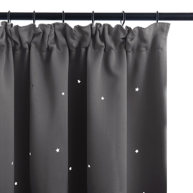 Moderní jednobarevný závěs do obývacího pokoje