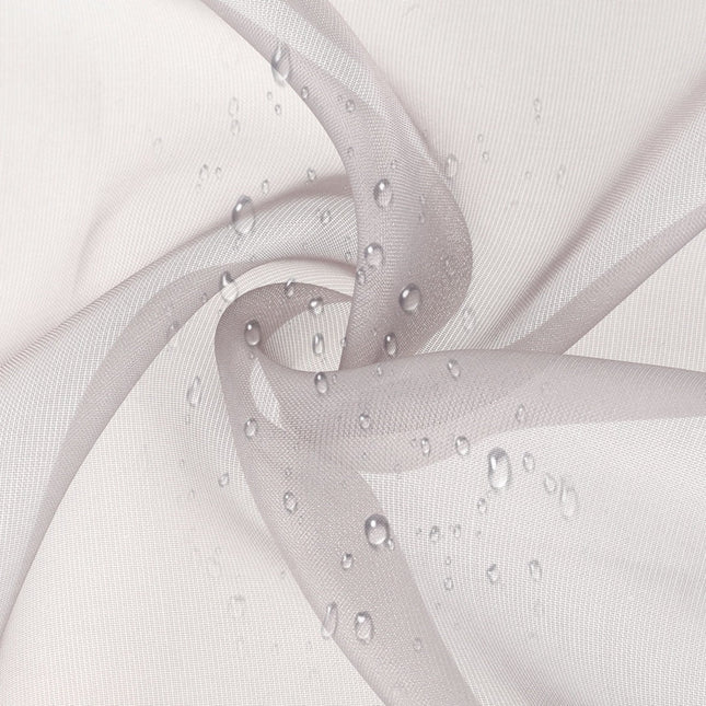 Venkovní průsvitná záclona s šedým gradientem