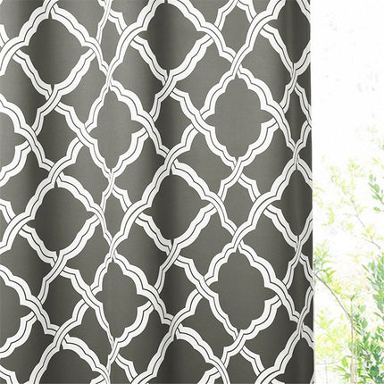 Venkovní závěs s marockým geometrickým vzorem