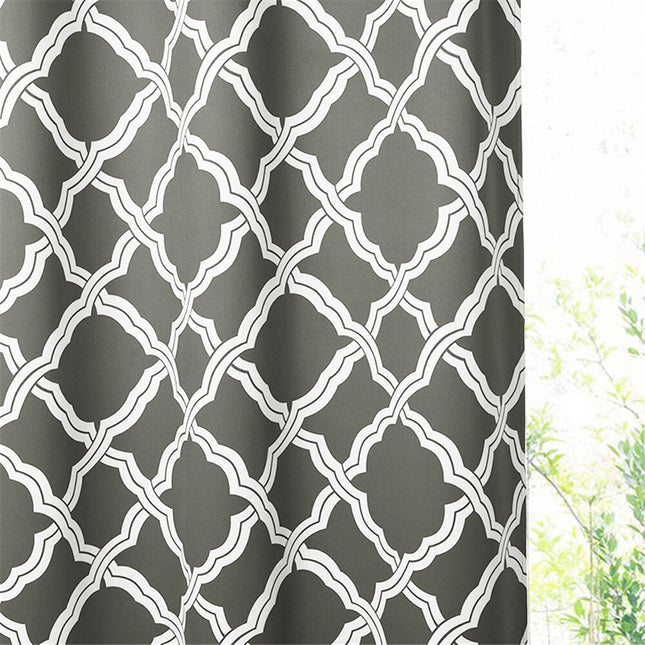 Venkovní závěs s marockým geometrickým vzorem