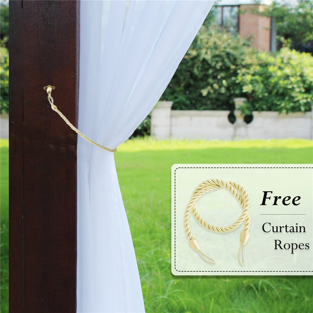 Lehký venkovní závěs na terasu