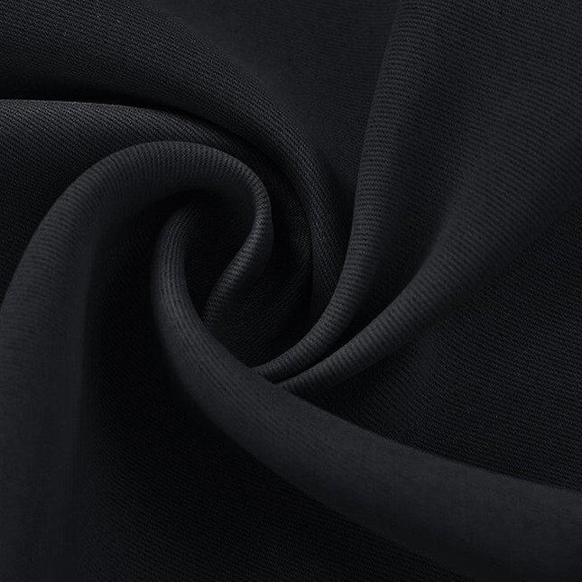 Černý venkovní voděodolný závěs na terasu