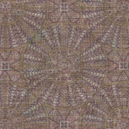 Zatemňovací závěs s vintage mandala vzorem