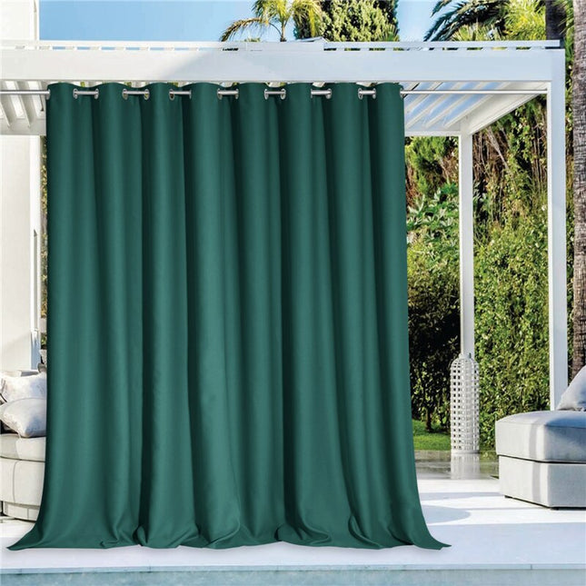 Zelený závěs na pergolu nepromokavý