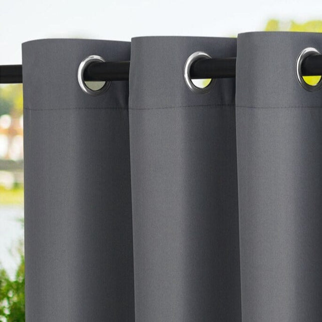 Venkovní závěs na pergolu s kroužky