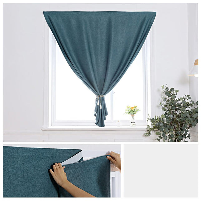 Závěs na okno se suchým zipem