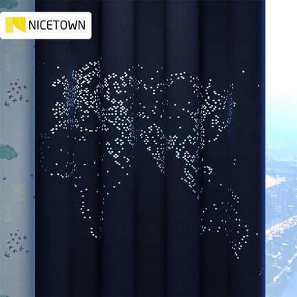 Jednobarevný šedý zatemňovací závěs Viken