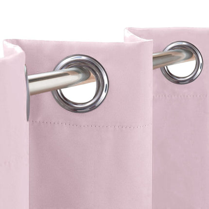 Jednobarevný zatemňovací závěs s oky Bergen