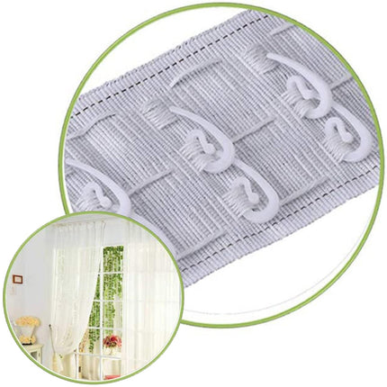 Plastové háčky do garnýžové kolejnice