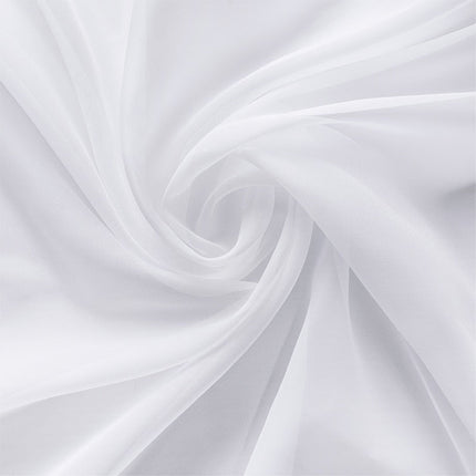 Polopropustný závěs s kovovými kroužky