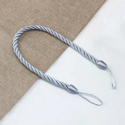 Dekorační provazový úvaz na závěsy