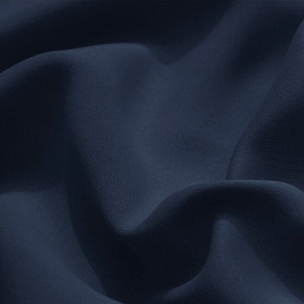 Tmavě modrý venkovní závěs s oky