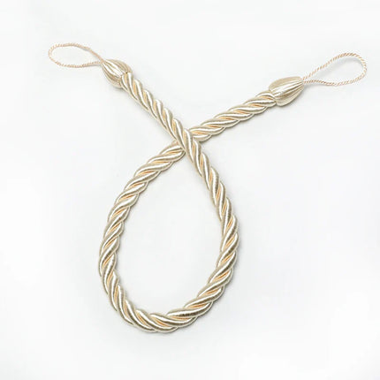 Dekorační provazový úvaz na závěsy