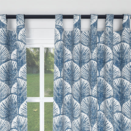 Dekorační závěs se vzorem mušlí Kansai