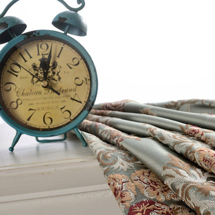 Zatemňovací závěs s vintage květinovým vzorem